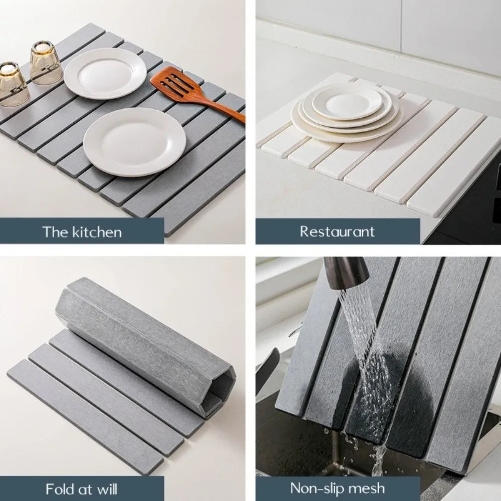 Diatomaceous Earth Dish Drying Mat